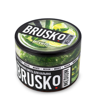 Бестабачная смесь для кальяна - Brusko - Мохито ( с ароматом мохито ) - 50 г