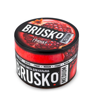 Бестабачная смесь для кальяна - Brusko - Гранат ( с ароматом гранат ) - 50 г