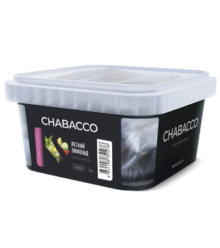 Бестабачная смесь для кальяна - Chabacco - Medium - SUMMER LEMONADE ( с ароматом огуречный лимонад ) - 200 г