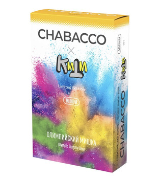 Бестабачная смесь для кальяна - Chabacco x KMTM - Olympic Gummy Bear ( с ароматом олимпийский мишка ) - 50 г