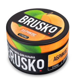 Бестабачная смесь для кальяна - Brusko - STRONG - АБРИКОС ( с ароматом Абрикос ) - 250 г