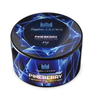 Табак для кальяна -  Сrown Sapphire - Pineberry ( с ароматом ягоды мята хвоя ) - 25 г