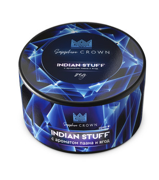 Табак для кальяна - Сrown Sapphire - Indian Stuff ( с ароматом ягоды и паан ) - 25 г