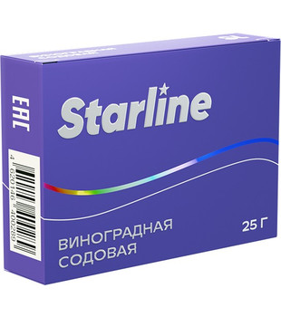 Табак для кальяна - Starline - Содовая виноградная ( с ароматом виноградная газировка ) - 25 г