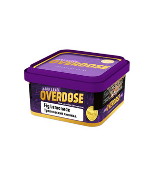 Табак для кальяна - Overdose - FIG LEMONADE ( с ароматом лимонад с инжиром ) - 200 г