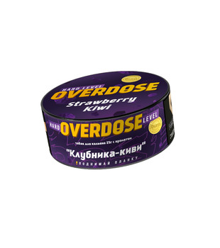 Табак для кальяна - Overdose - Strawberry Kiwi ( с ароматом клубника киви )  - 25 г
