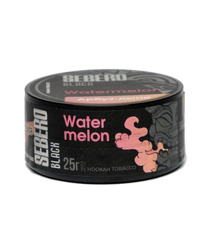 Табак для кальяна - Sebero black - watermelon ( с ароматом арбуз-дыня ) - 25 г