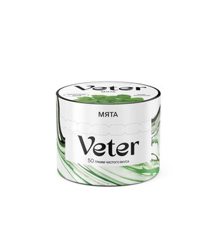 Бестабачная смесь для кальяна - Veter - Мята ( с ароматом мята ) - 50 г