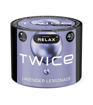 Табак для кальяна - Twice Relax - Lavender Lemonade ( с ароматом лавандовый лимонад ) - 40 г