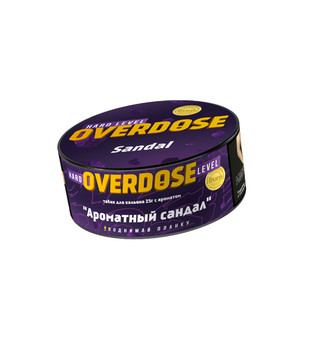 Табак для кальяна - Overdose - Sandal ( с ароматом сандал ) - 25 г
