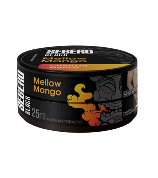 Табак для кальяна - Sebero black - mellow mango ( с ароматом спелый манго ) - 25 г