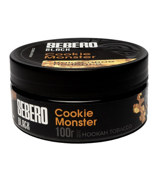 Табак для кальяна - Sebero black - Cookie Monster  ( с ароматом кокосовое печенье ) - 100 г