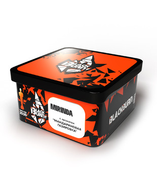 Табак для кальяна - BlackBurn - MIRINDA - ( с ароматом мандариновая газировка ) - 200 г