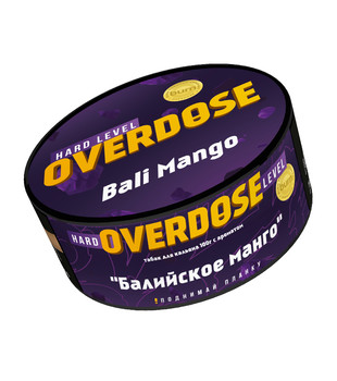 Табак для кальяна - Overdose - Bali Mango ( с ароматом манго ) - 100 г