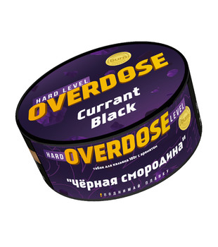 Табак для кальяна - Overdose - Black Currant ( с ароматом черная смородина ) - 100 г