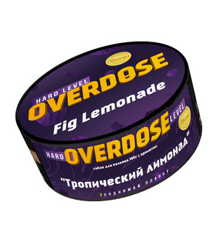 Табак для кальяна - Overdose - Fig Lemonade ( с ароматом лимонад с инжиром ) - 100 г