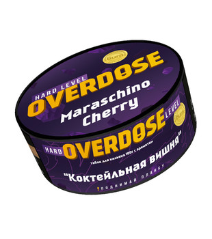 Табак для кальяна - Overdose - Maraschino Cherry ( с ароматом коктейльная вишня ) - 100 г