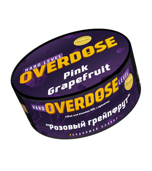 Табак для кальяна - Overdose - Pink Grapefruit ( с ароматом розовый грейпфрут ) - 100 г