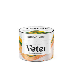 Бестабачная смесь для кальяна - Veter - Цитрус хвоя ( с ароматом цитрус хвоя ) - 50 г