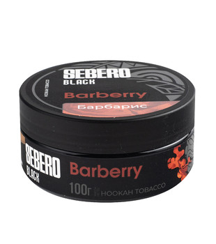 Табак для кальяна - Sebero black - Barberry ( с ароматом барбарис ) - 100 г