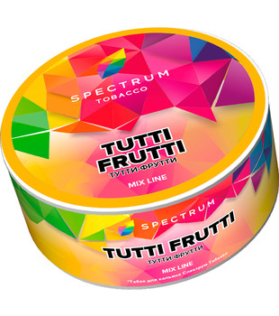 Табак для кальяна - Spectrum MIX - Tutti Frutti - ( с ароматом тутти фрутти ) - 25 г