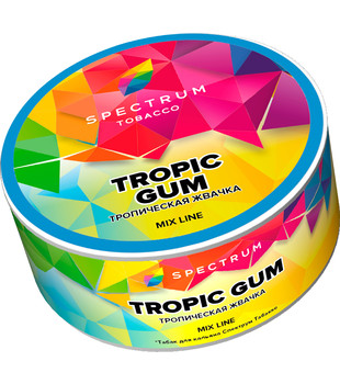 Табак для кальяна - Spectrum MIX - Tropic Gum - ( с ароматом тропическая жвачка ) - 25 г