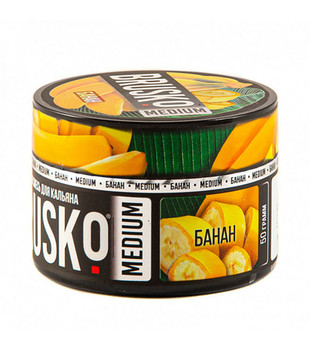 Бестабачная смесь для кальяна - Brusko - Банан ( с ароматом банан ) - 50 г