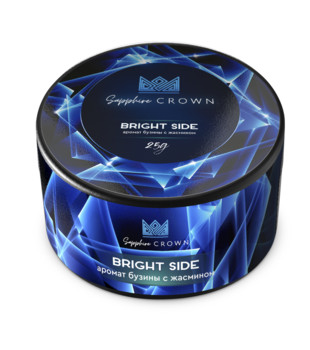 Табак для кальяна - Сrown Sapphire - Bright Side ( с ароматом бузина/жасмин ) - 25 г