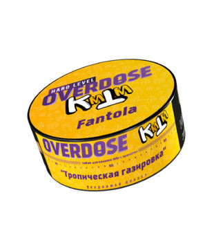 Табак для кальяна - Overdose & KMTM - Fantola ( с ароматом тропическая газировка ) - 100 г