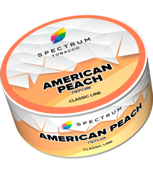 Табак для кальяна - Spectrum - American Peach - ( с ароматом персик ) - 25 г