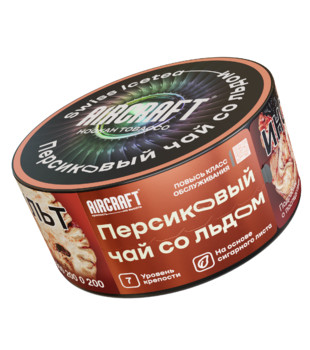 Табак для кальяна - Aircraft - Персиковый чай со льдом ( с ароматом персиковый чай ) - 25 г
