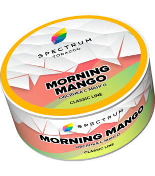 Табак для кальяна - Spectrum - Morning Mango - ( с ароматом овсянка с манго ) - 25 г