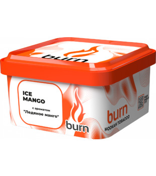 Табак для кальяна - Burn - ICE MANGO - ( с ароматом ЛЕДЯНОЕ МАНГО ) - 200 г