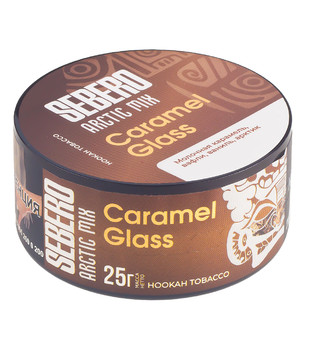 Табак для кальяна - Sebero Arctic Mix - Caramel Glass ( с ароматом молочная карамель, вафли, ваниль, арктик ) - 25 г