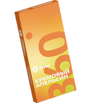 Табак для кальяна - Сарма 360 - Кремовый апельсин ( с ароматом кремовый апельсин ) - легкая линейка - 40 г