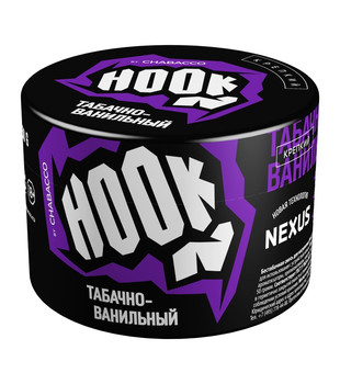 Бестабачная смесь для кальяна - Hook - ( с ароматом Табачно-ванильный ) - 50 г