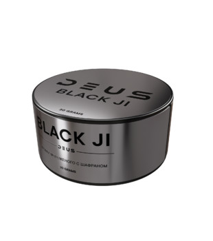 Табак для кальяна - Deus - Black JI ( с ароматом Мороженное с шафраном ) - 30 г