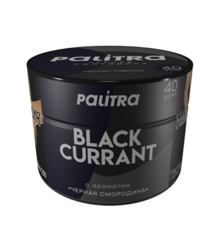 Табак для кальяна - Palitra - Black Currant ( с ароматом Чёрной Смородины ) - 40 г NEW