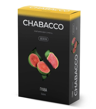Бестабачная смесь для кальяна - Chabacco Medium - Guava ( с ароматом гуава ) - 50 г
