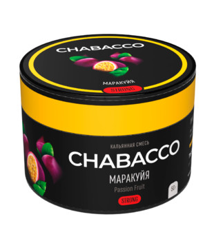 Бестабачная смесь для кальяна - Chabacco Strong - Passion Fruit ( с ароматом маракуйя ) - 50 г
