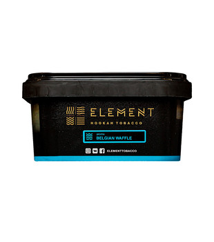 Табак для кальяна - Element - Water - BELGIAN WAFFLE - ( с ароматом ВАФЛИ ) - 200 г