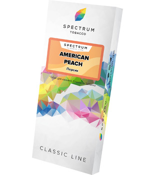Табак для кальяна - Spectrum - American Peach - ( с ароматом персик ) - 100 g