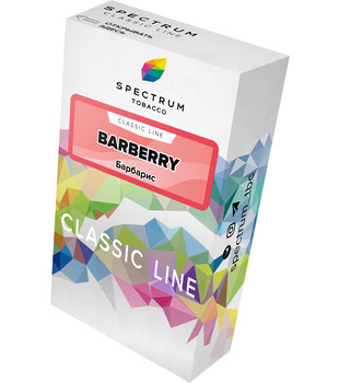Табак для кальяна - Spectrum - Barberry - ( с ароматом барбарис ) - 40 г