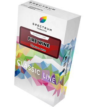 Табак для кальяна - Spectrum - Fire Wine - ( с ароматом пряное вино ) - 40 г