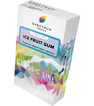 Табак для кальяна - Spectrum - Ice Fruit Gum - ( с ароматом фруктовая жвачка ) - 40 г
