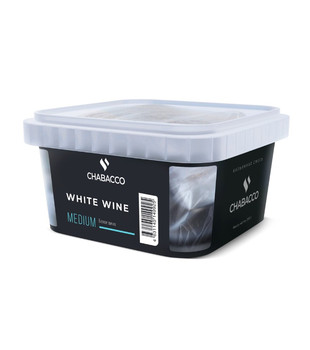 Бестабачная смесь для кальяна - Chabacco - Medium - WHITE WINE ( с ароматом белое вино ) - 200 г