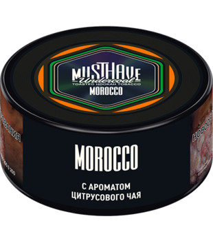 Табак для кальяна - Must Have - Morocco ( с ароматом цитрусовый чай со специями ) - small size - 25 г