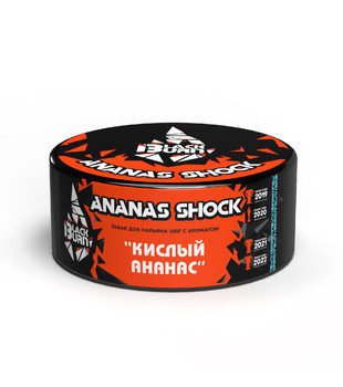 Табак для кальяна - BlackBurn - Ananas shock - ( с ароматом кислый ананас ) - 100 г