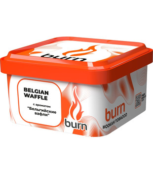 Табак для кальяна - Burn - BELGIAN WAFFLE - ( с ароматом БЕЛЬГИЙСКИЕ ВАФЛИ ) - 200 г