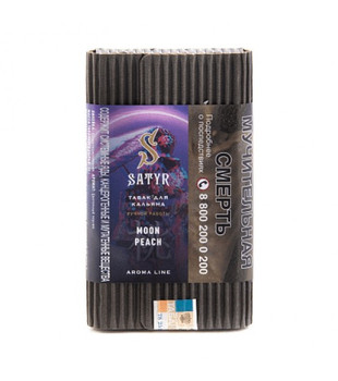 Табак для кальяна - Satyr - MOON PEACH ( с ароматом персик ) - 100 г